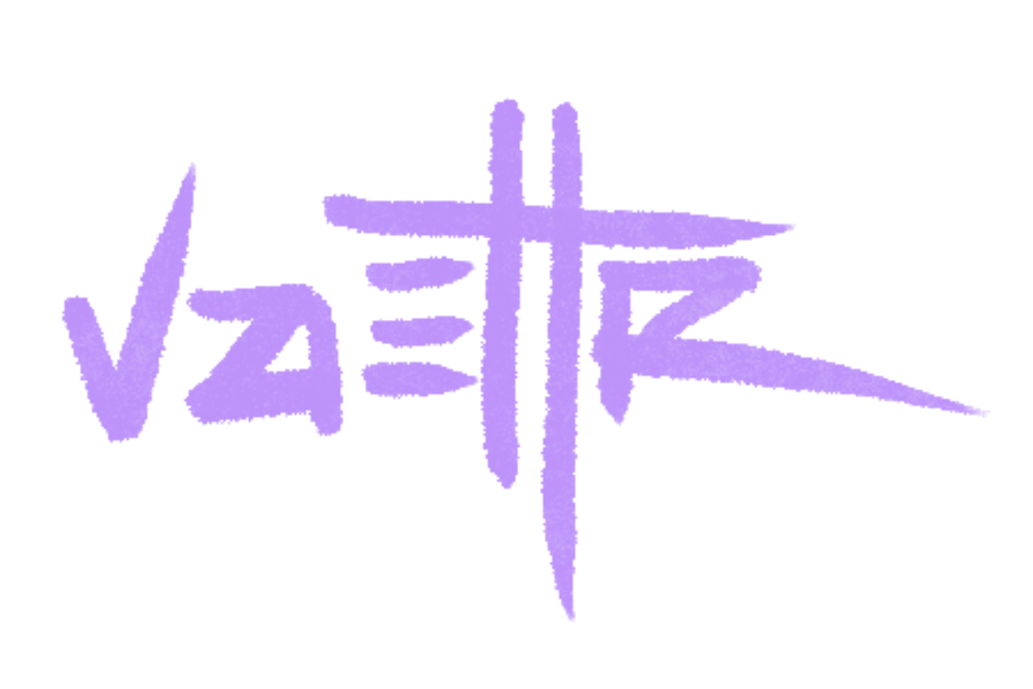 hand-drawn vaettr logo